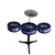 Mini bateria musical infantil 36,5CM multicolorida na internet
