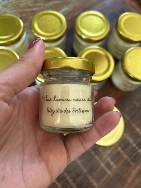 Kit Velas Aromáticas Dia do Professor