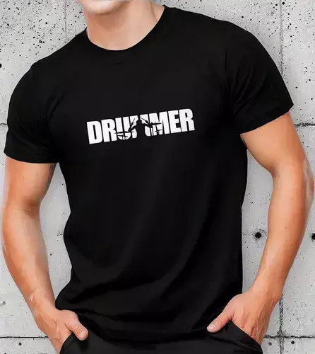 CAMISETA PERSONALIZADA BATERISTA DRUMMER - comprar online