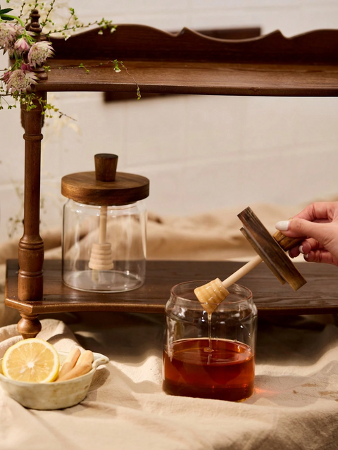 Garrafa de Vidro para Aromas com Tampa de Madeira - (cópia) - comprar online