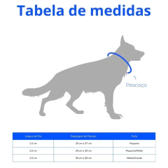 Coleira Pescoço Ajustável para Cachorro - Tamanho G - Ciao Bau
