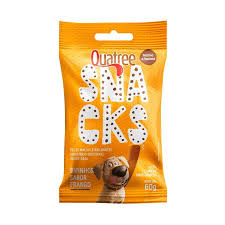 QUATREE SNACKS BIFINHOS SABOR FRANGO 60G 20 UNIDADES