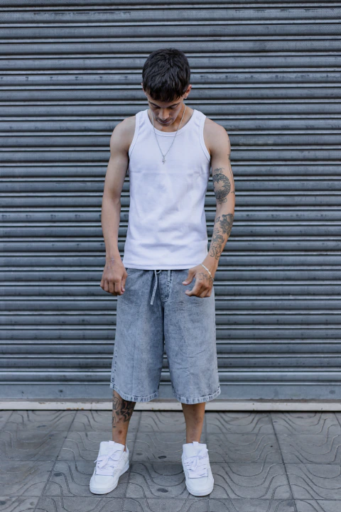 Jorts Jeans Estonado Claro