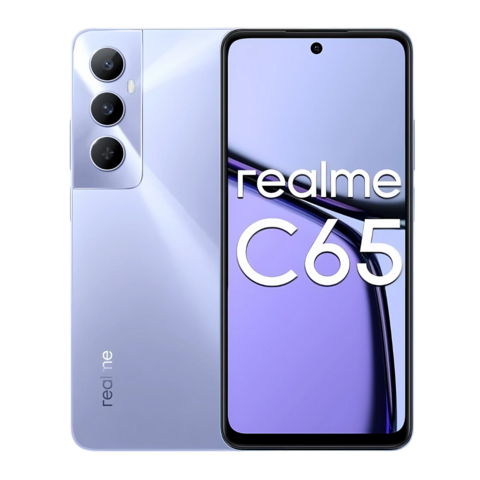 Telefone Celular Realme C65 128GB 6GB Dual SIM 18W Purple