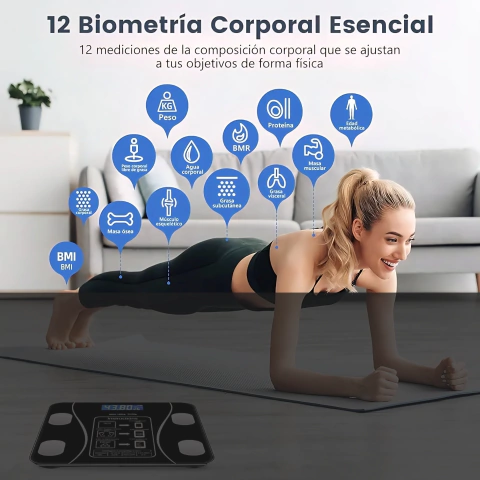 Báscula Inteligente Bluetooth 