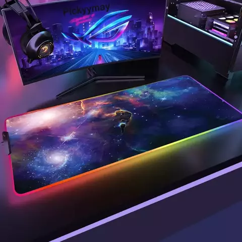 Mouse Pad Gaming - Led rgb