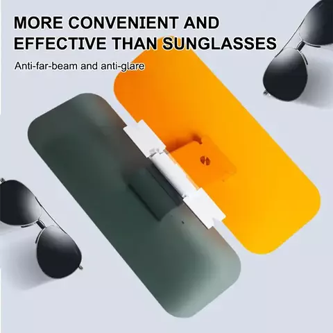 Viseira de Quebra Sol para Carro com Bloqueio UV, Anti Brilho do Sol e Sobra Polarizada - comprar online
