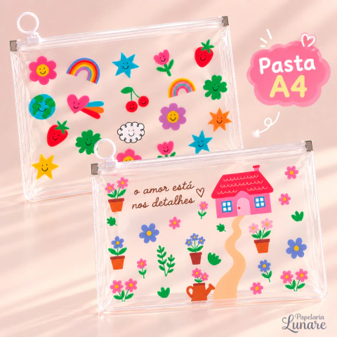 Pasta Zip A4 - FLORIÊ