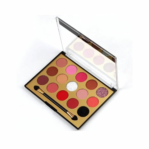 Paleta de Sombras Miss Rose 15 cores Eyeshadow Kit 7001-077MY2