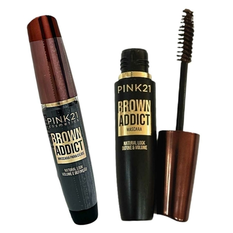 Máscara de Cílios Pink 21 Brown Addict CS5404