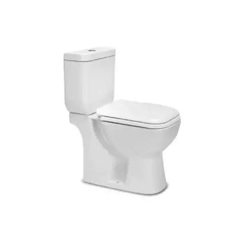 Inodoro Largo Piazza Deposito Dual Tapa Suave Premium Amalfi Color Blanco - comprar online