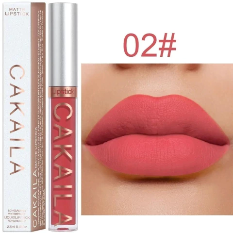 Lapiz Labial Liquido CAKAILA Matte Lipstick - MEVECH