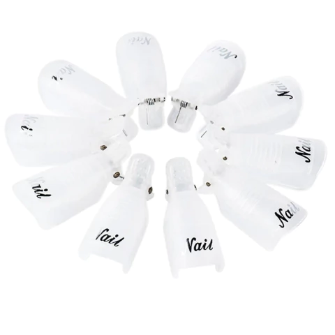 Pinzas Clip Pedal Para Manicure Con 10 Piezas en internet