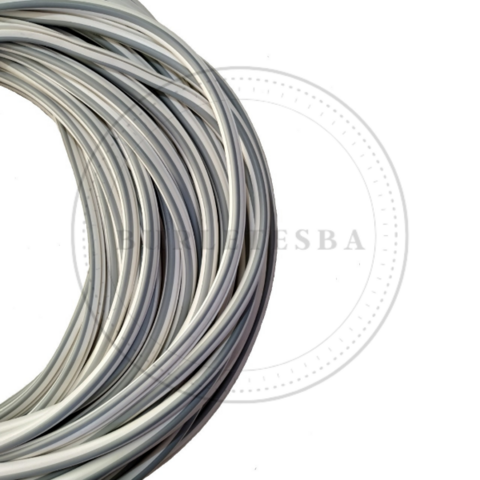 Burlete blanco con gris en “U" - comprar online