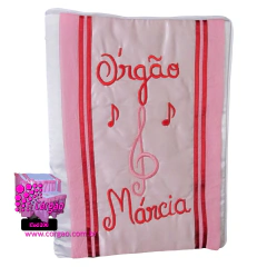 200-4 - Capa para hinario organista Cetim e voil tamanho G -