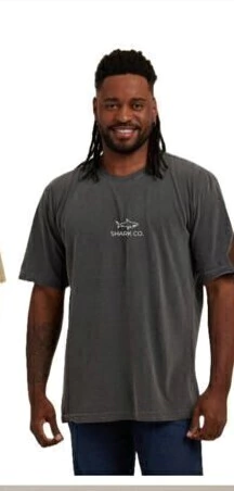 CAMISETA OVERSIZE SHARK CO CINZA