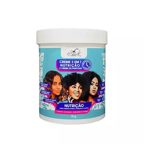 Creme Hidratante Capilar 2 em 1 Nutrição 1kg - Belkit