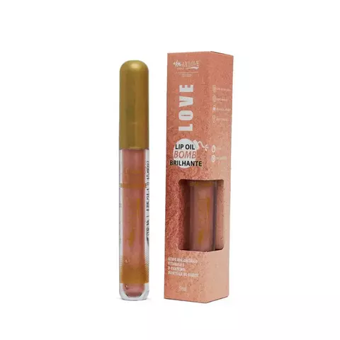 Lip Oil Bomb Brilhante Cor 55 - Max Love