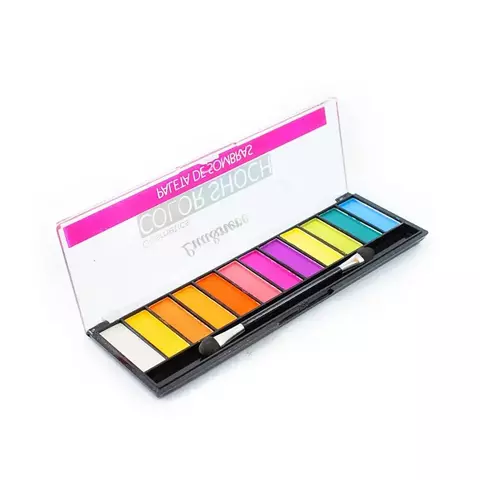 Paleta de Sombras Color Shoch Cor 2- Lua e Neve (LN03012B)