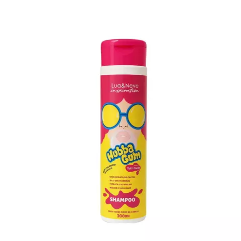 Shampoo Hubba Gum Tutti Frutti 300ml - Lua e Neve (LN5503005)