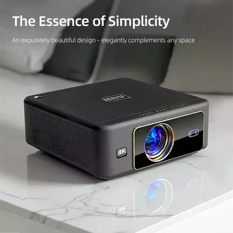 U002 Projetor Android Full HD 1080P LED 4K VideoProjetor WIFI Foco Automático 3