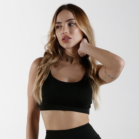 Top Ju Curto - Preto