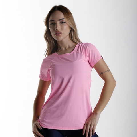 Camiseta Laura - Rosa Claro