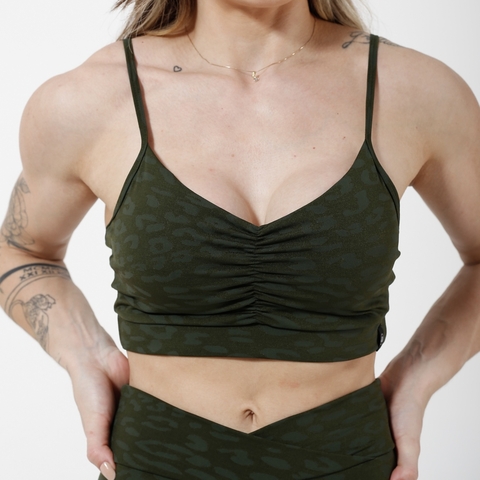 Top Kamille - Verde Militar