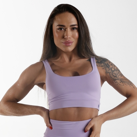 Top Ju Curto - Lavanda
