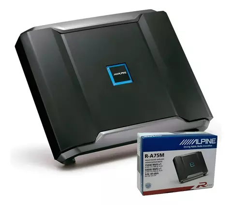 Amplificador Alpine R2-A75M Serie R 750W Mono