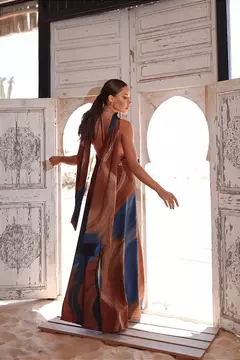 Vestido frente única na internet