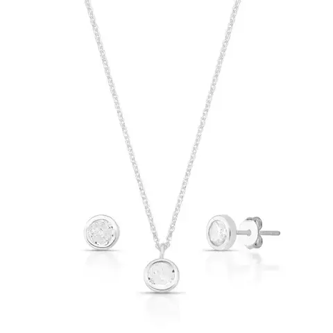 Conjunto ponto de luz cristal 6mm - comprar online