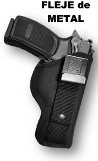 PISTOLERAS INTERIORES CON FLEJE SUPEROCULTAS (DIESTRAS Y ZURDAS) NYLON Y METALICO