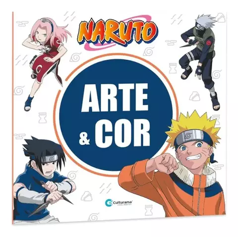 Livro Arte e Cor Naruto – Culturama