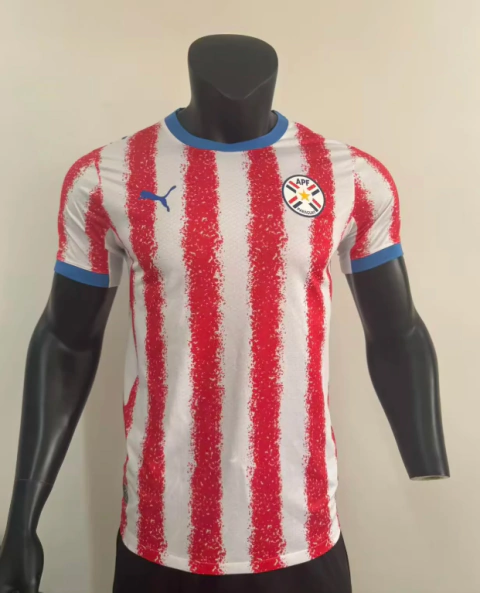 Camiseta Paraguay Mundial 2026 - Titular (Versión Jugador)