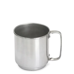 Caneca de Alumínio Brilho para Sublimação - 400ml