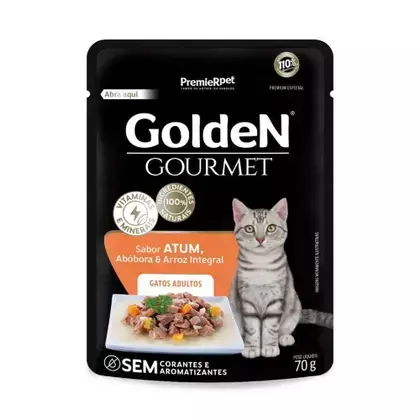 Golden Sachê Gourmet Gatos Adultos Atum 70g
