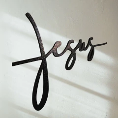 Letreiro decorativo - Jesus - comprar online