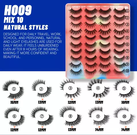 Cílios Postiços 3D , Volume Dramático - comprar online