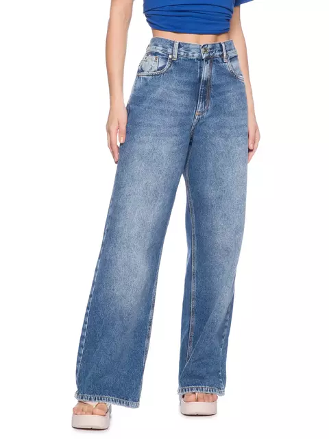 Calça Jeans wide leg