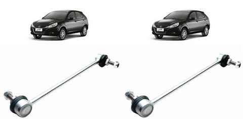 Par Bieleta Estabilizadora Dianteira Jac J3 J5 J6