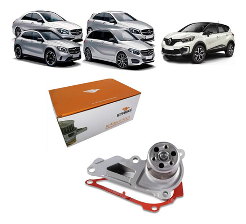 Bomba De Água Mercedes A160 A180 A200 Captur 1.3 16v 2018...