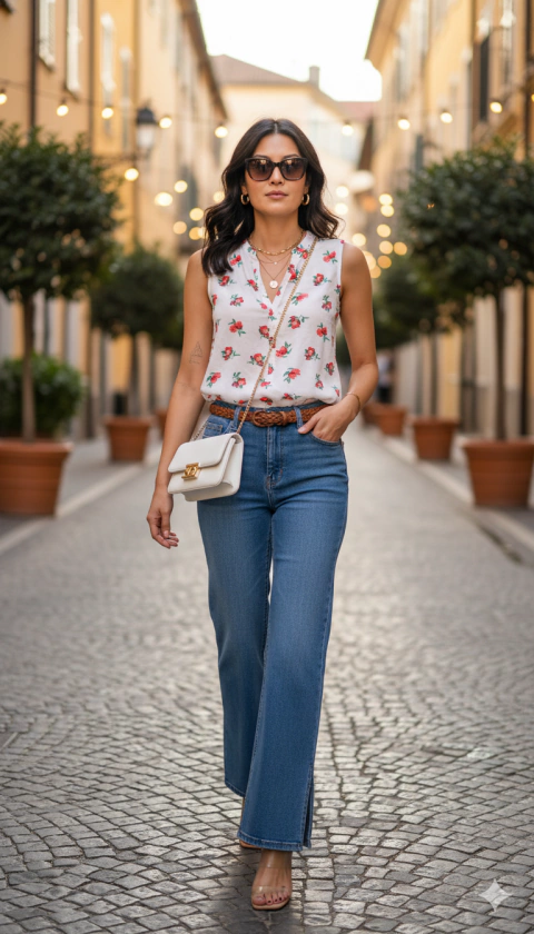 blusinha regata branca com romãs