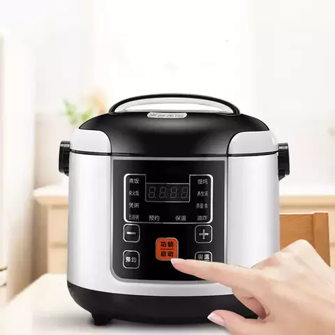 Mini panela de arroz elétrica para viagens