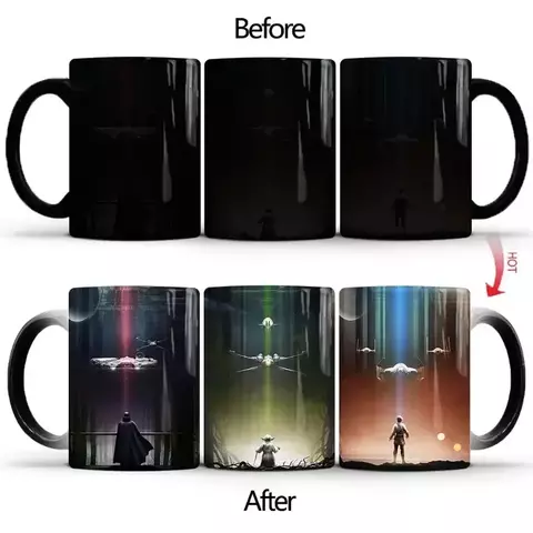 Caneca de cerâmica com resposta térmica, 320ml