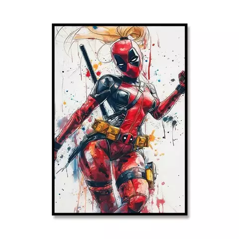 Quadros super heróis Marvel