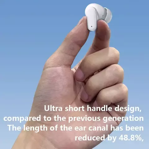 Xiaomi Auricular sem fio Bluetooth, capacete com ruído e bateria de longo prazo