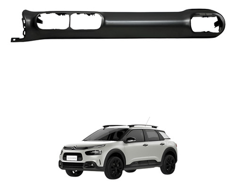 Moldura Painel Central Citroen C4 Cactus 1.6 2019 2023 Preto