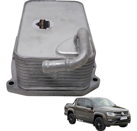 Radiador Resfriador Oleo Motor Vw Amarok 3.0 V6 2018 2024