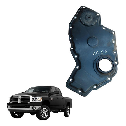 Tampa Frontal Distribuição Dodge Ram 5.9 2006 2007 2008 2009 Preto